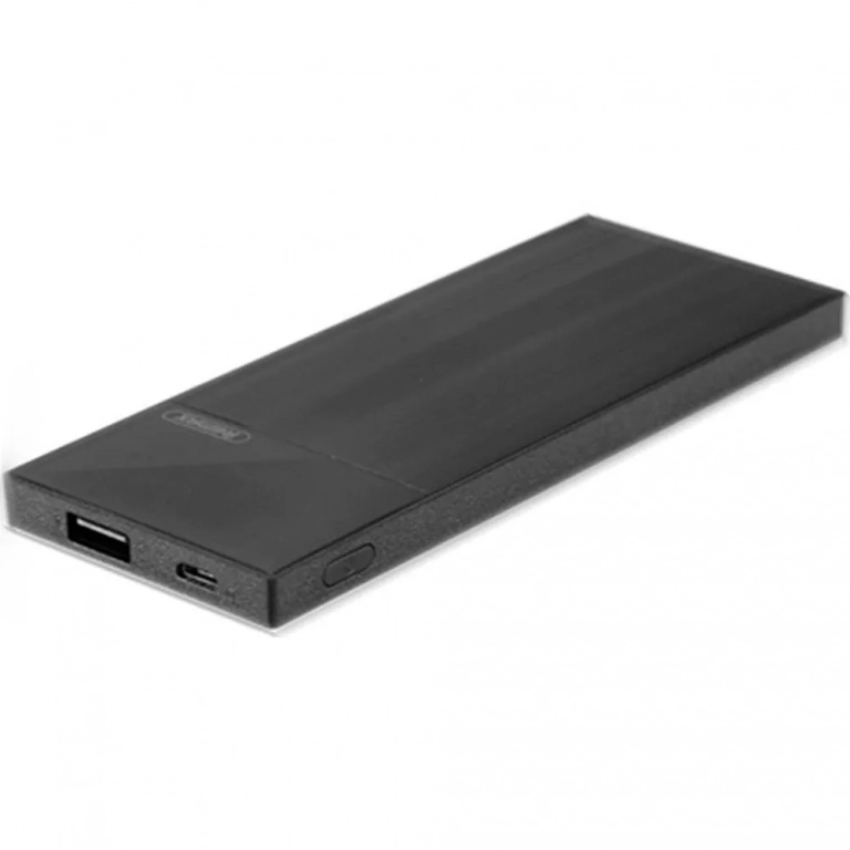 Remax Thoway 5000mAh Mobile Power Bank RPP-54, σε μαύρο χρώμα