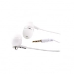 Ενσύρματα ακουστικά Handsfree ELMCOEI EV-125, σε λευκό χρώμα