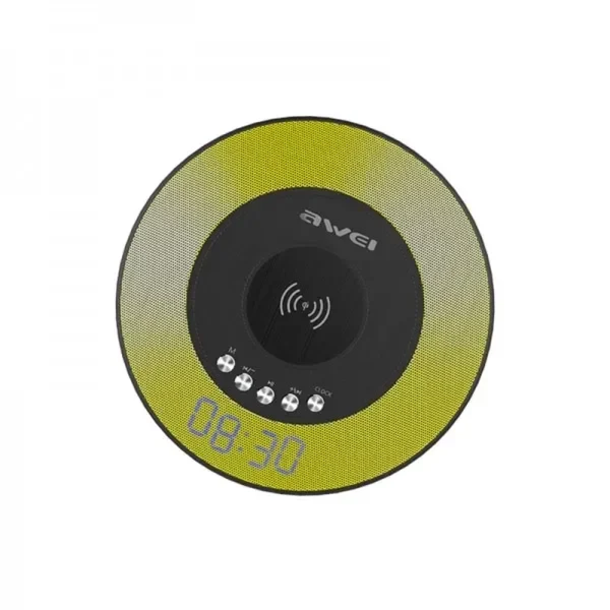 Ασύρματος Φορτιστής Awei Y290 με ηχείο Bluetooth, σε κίτρινο χρώμα