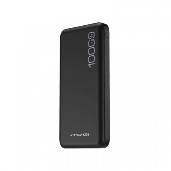 Power Bank Awei P28K 10000mAh, σε μαύρο χρώμα