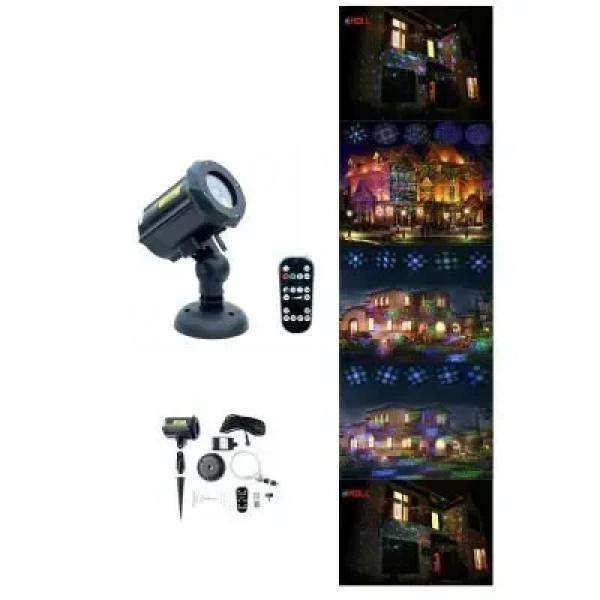 Χριστουγεννιάτικος προτζέκτορας Outdoor Laser Light