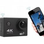 Αδιάβροχη κάμερα για σπορ, 4Κ Ultra HD 1080p, 16 Megapixels, WIFI σύνδεση και οθόνη LCD