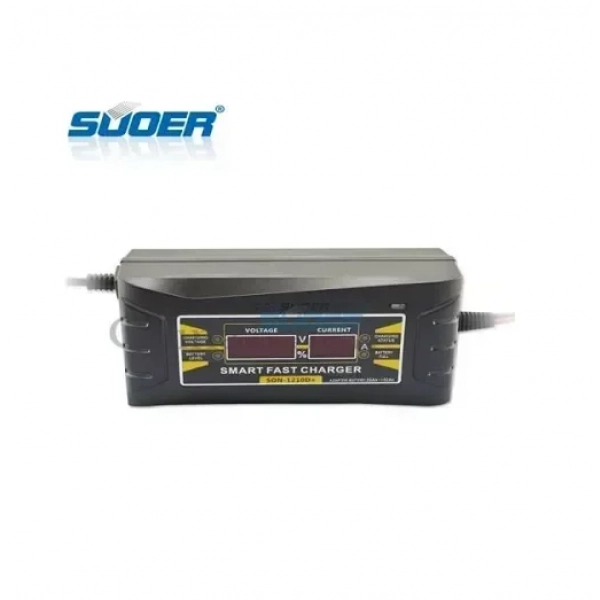 Αυτόματος φορτιστής μπαταριών μολύβδου & gel 12V 10A SAOOER SON-1210D+