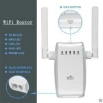 Αναμεταδότης ενισχυτής επέκταση Wifi - WiFi Repeater ExtraStar Andowl - Image 3