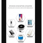 Ασύρματη βάση φόρτισης κινητών με 8 θύρες USB – Wireless Charging