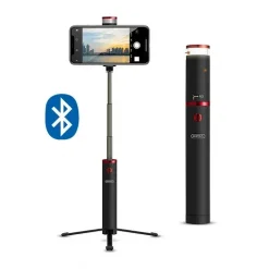 Ασύρματο τρίποδο selfie stick με φλάς φωτισμό Bluetooth – Wireless Remote Control BST01