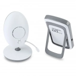 Ασύρματο Baby monitor με οθόνη 2.4″ LCD, θερμοκρασία, μικρόφωνο και night vision VB6056 λευκό