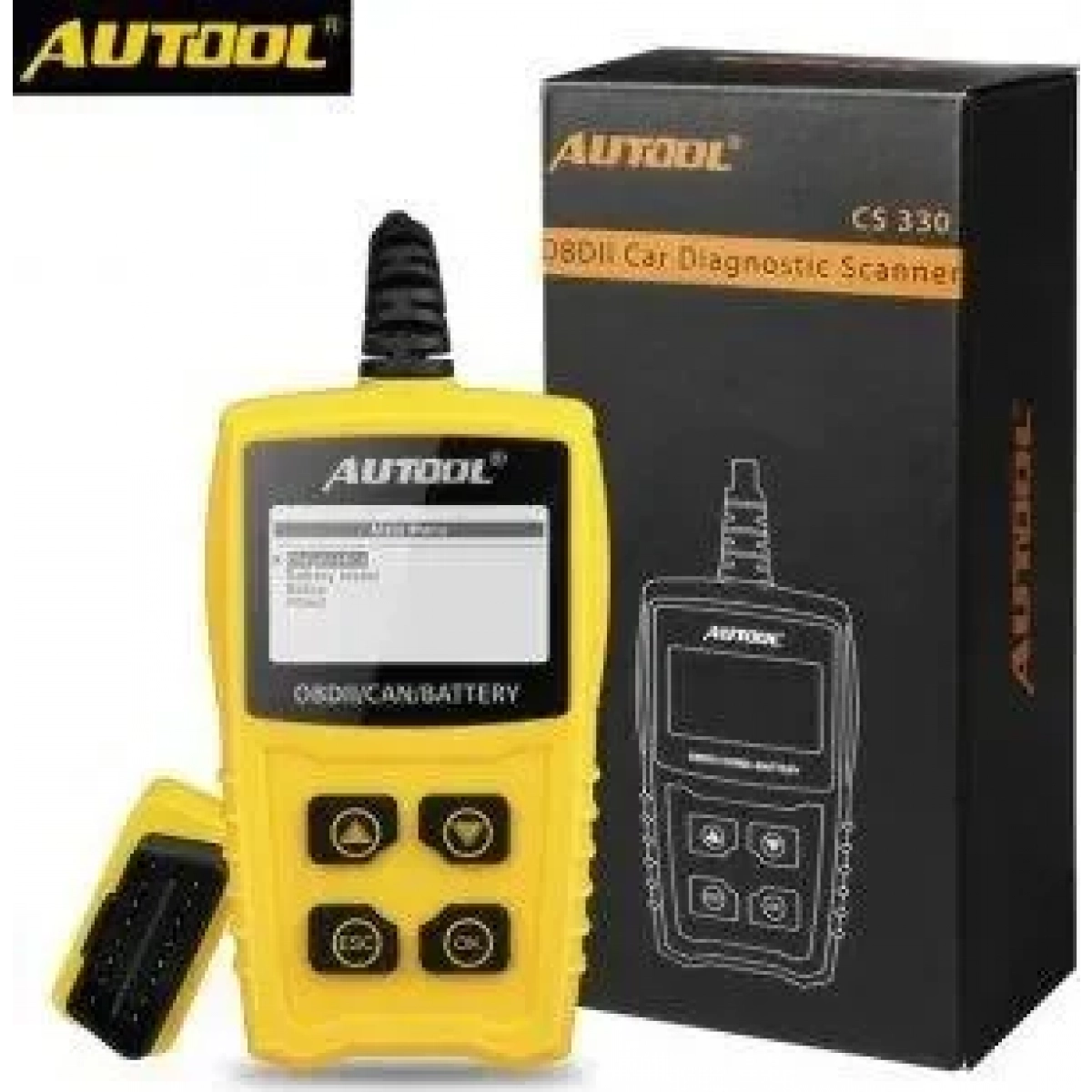 Διαγνωστικό αυτοκινήτου OBDII / CAN Autool CS330 (12V)