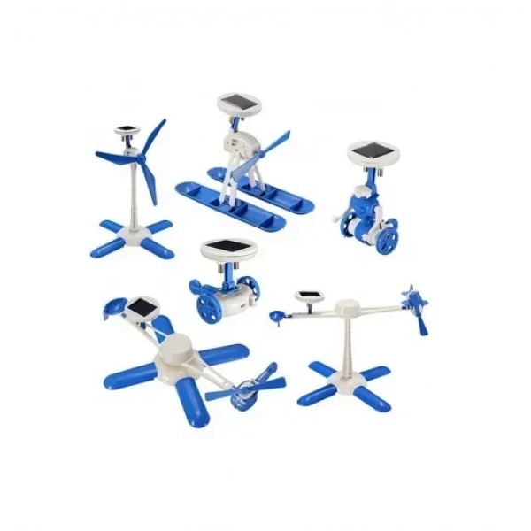 Εκπαιδευτικό robot kit 6 σε 1, ηλιακό AG212