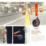 Επαναχρησιμοποιούμενη τσάντα μπρελόκ – Roll Up Shopping Bag