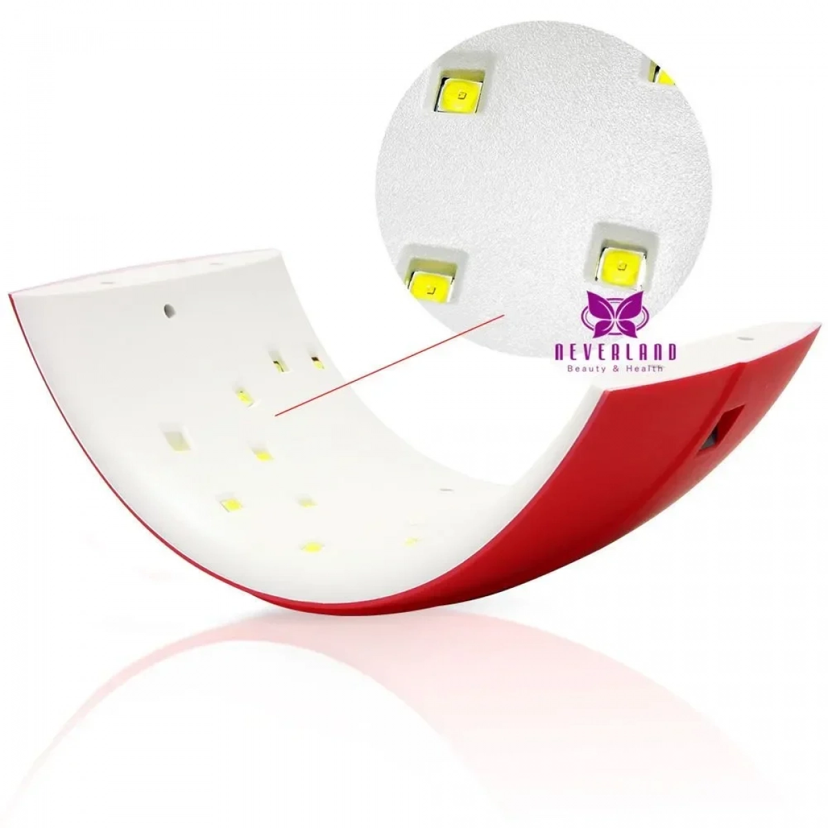Επαγγελματικό φουρνάκι νυχιών με λάμπες LED UV 24W με LCD Οθόνη SUN Q5s Ημιμόνιμο