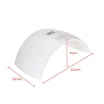 Επαγγελματικό φουρνάκι νυχιών UV Led Sun 9S με οθόνη 24Watt