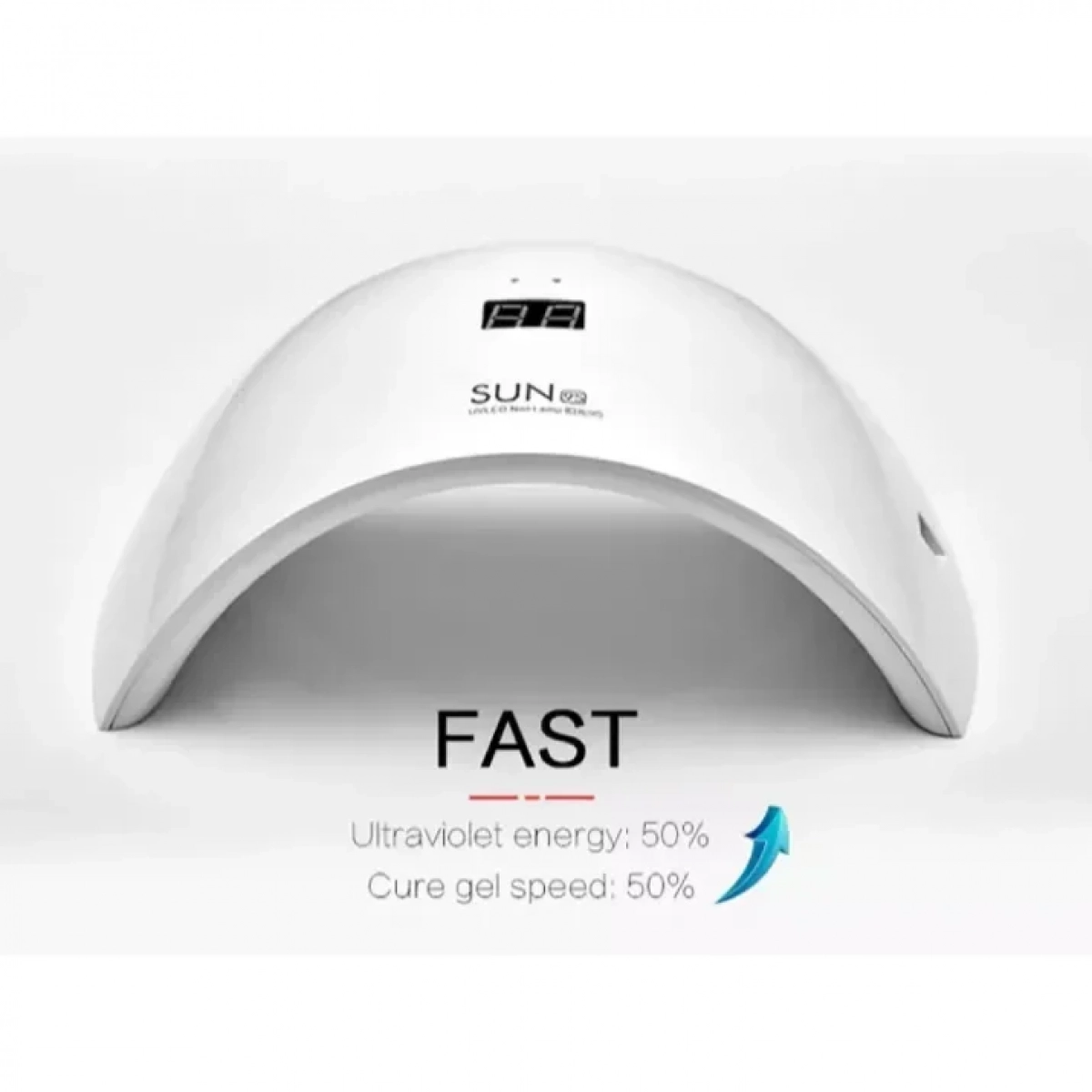Επαγγελματικό φουρνάκι νυχιών UV Led Sun 9S με οθόνη 24Watt