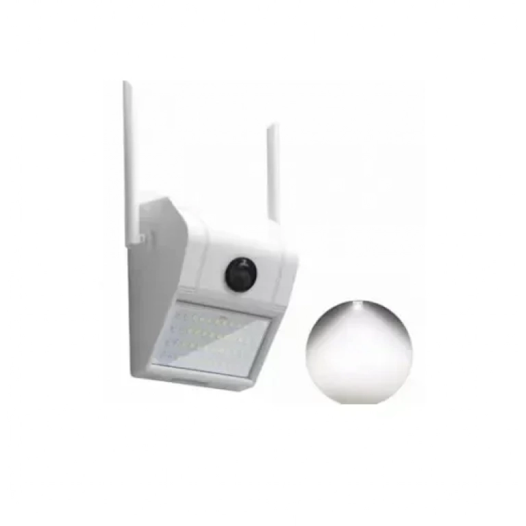 Εξωτερική λάμπα κάμερα τοίχου 180° πανοραμική αδιάβροχη IP Camera -Night Vision D6