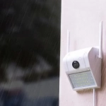 Εξωτερική λάμπα κάμερα τοίχου 180° πανοραμική αδιάβροχη IP Camera -Night Vision D6