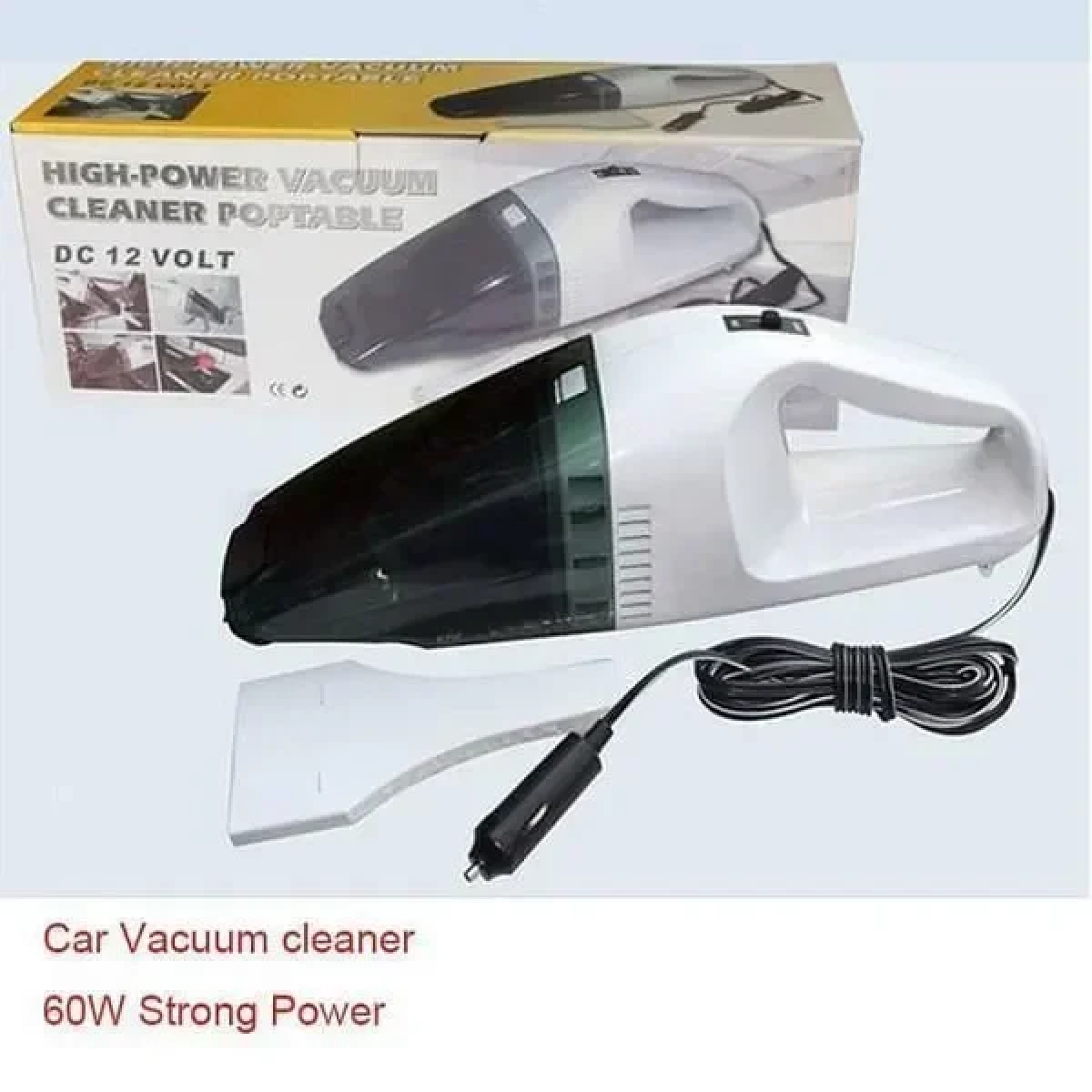 Φορητή συσκευή καθαρισμού αυτοκινήτου HIGH POWER VACUUM CLEANER PORTABLE DC 12V