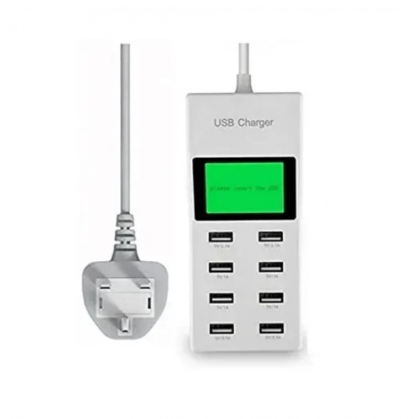 Φορτιστής Power Adapter with 8 USB Power Port for Smartphone and Tablet (YC-CDA6)