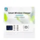 Φορτιστής QI Wireless USB Charger LED Display Quick Charge 3.0