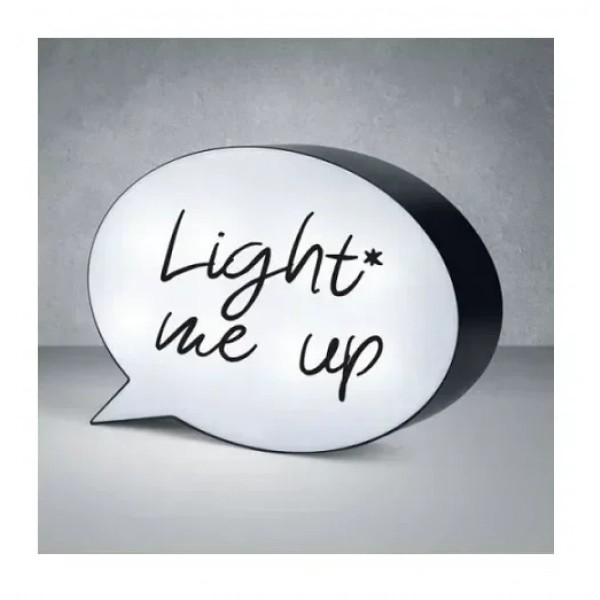 Φωτιζόμενος πίνακας LED συννεφάκι Speech Bubble Light Box
