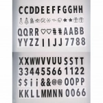 Φωτιζόμενος πίνακας LED - USB πινακίδα με 96 καρτέλες και emoji για μηνύματα - LED Light Box