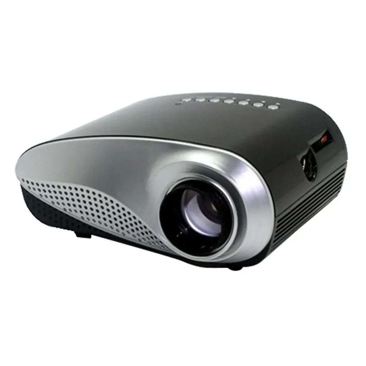 Mini Φορητός Προβολέας – Προτζέκτορας Cinema Support AV/TV/VGA/USB/HDMI/SD – RD-802