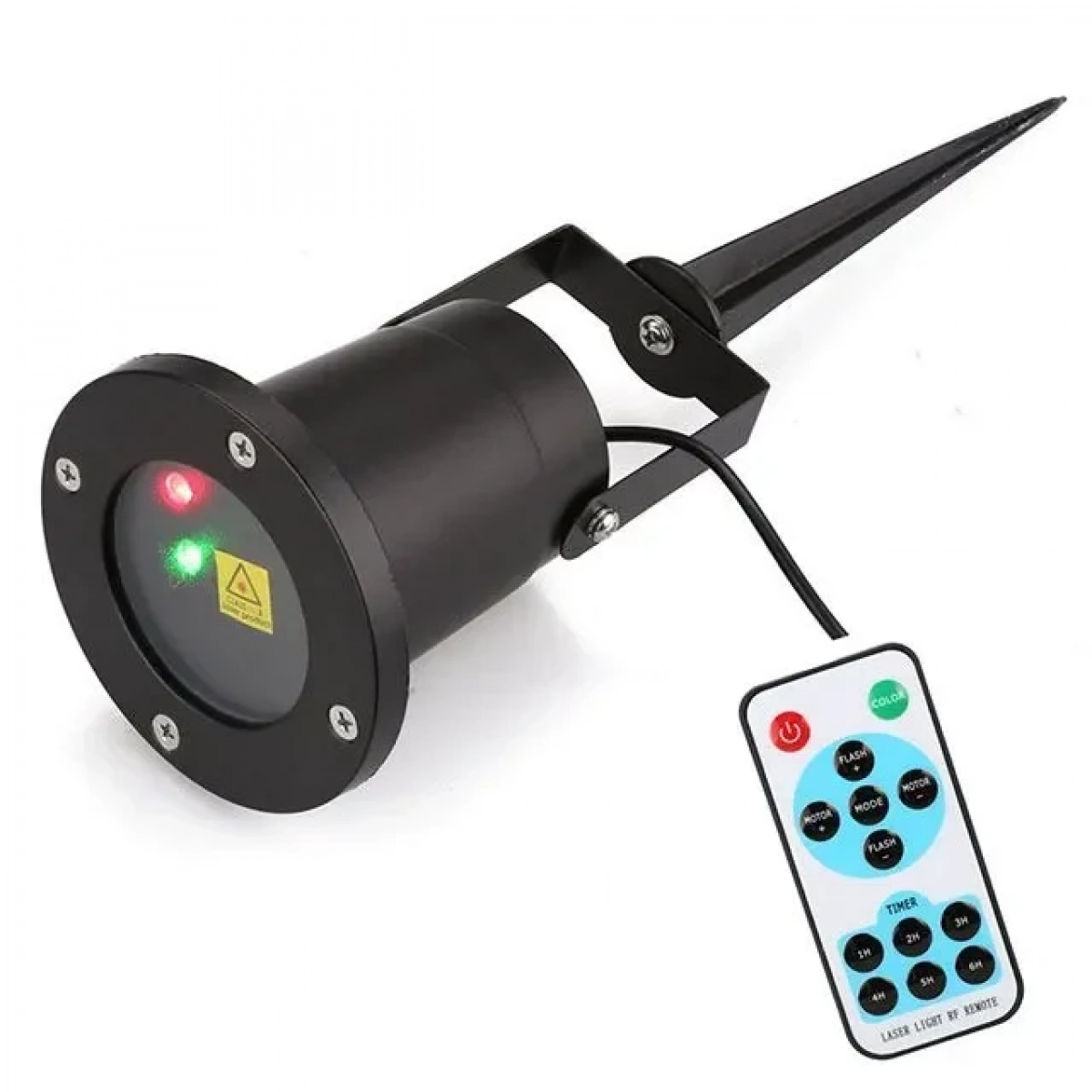 Night-time Lighting Outdoor Προβολέας λέιζερ Light RF Remote control waterproof IP68 Photorhythmic Laser - Image 3
