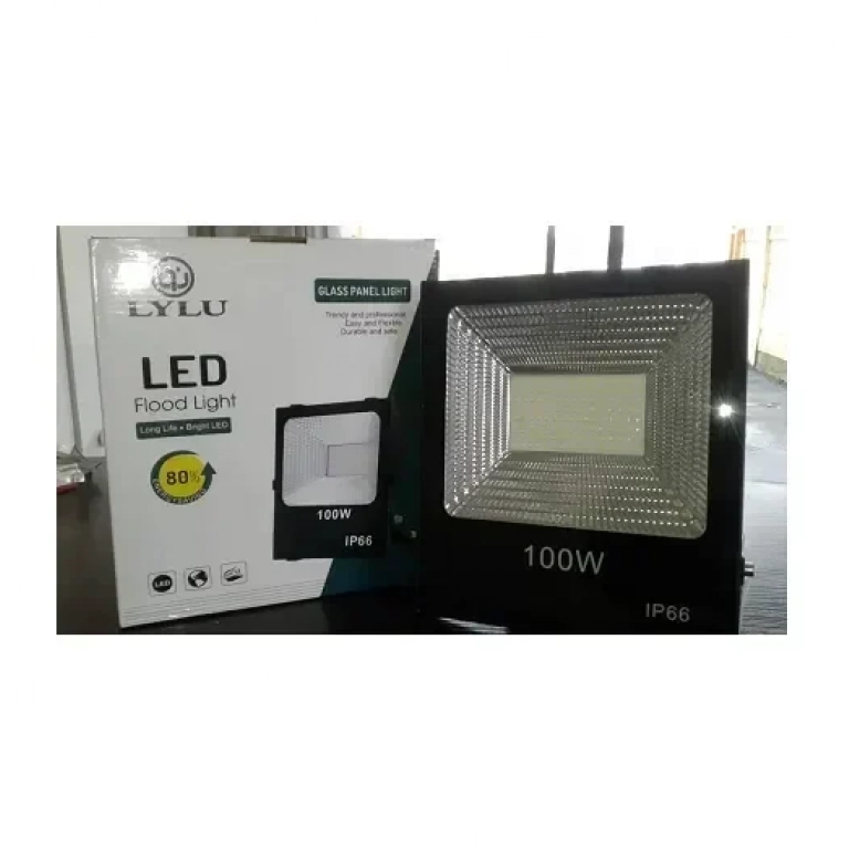 Προβολέας με αδιαβροχοποίηση IP66 LYLU 100W μαύρο