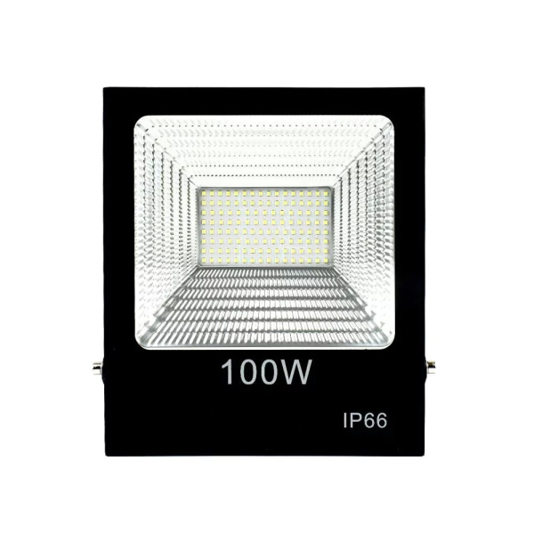Προβολέας με αδιαβροχοποίηση IP66 LYLU 100W μαύρο