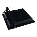 Προβολέας με αδιαβροχοποίηση IP66 LYLU 100W μαύρο