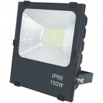 Προβολέας με αδιαβροχοποίηση IP66 LYLU 100W μαύρο