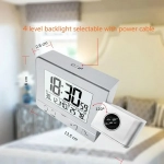 Ρολόι Ξυπνητήρι FanJu FJ3531 Projection Alarm Clock, σε λευκό χρώμα