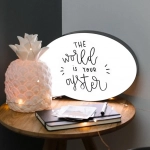 Φωτιζόμενος πίνακας LED συννεφάκι Speech Bubble Light Box