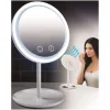 Στρογγυλός LED καθρέφτης ανεμιστήρας για μακιγιάζ με μεγένθυνση 5X – Mirror with Fan and Light