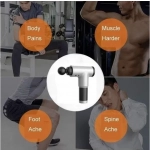 Συσκευή Μασάζ MUSCLE MASSAGER FASCIAL GUN KH-320, σε κόκκινο χρώμα - Image 2