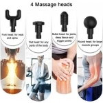 Συσκευή Μασάζ MUSCLE MASSAGER FASCIAL GUN KH-320, σε κόκκινο χρώμα - Image 3