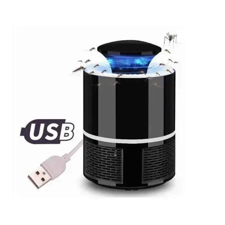 Σύστημα Εξολόθρευσης Κουνουπιών USB με Ανεμιστήρα και Φωτισμό LED - Mosquito Killer