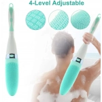 Βούρτσα Μπάνιου Silicone Bath Brush Electric Shower Massager, σε μπλε χρώμα