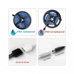 Ταινία LED Σετ με Τηλεχειριστήριο SMD5050 12V RGB 5m - Image 3