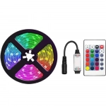 Ταινία LED Σετ με Τηλεχειριστήριο SMD5050 12V RGB 5m - Photo3