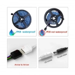 Αδιάβροχη Ταινία LED Σετ με Τηλεχειριστήριο SMD5050 12V RGB 4m