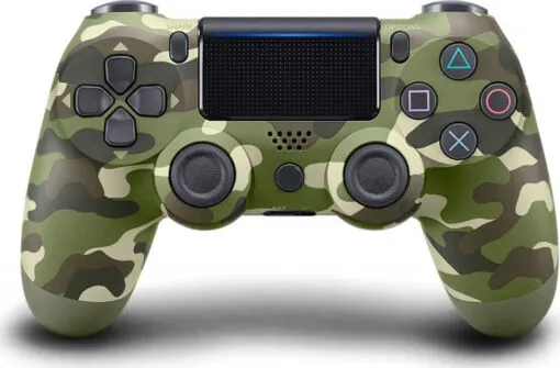 wireless controller camouflage green ps4 controller