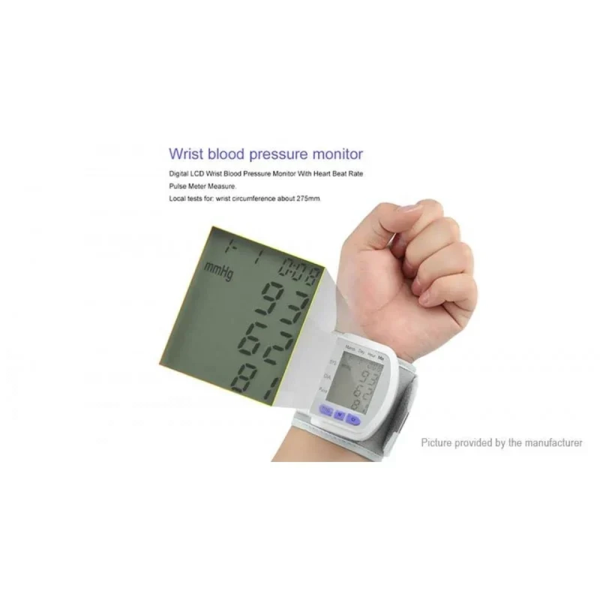Πιεσόμετρο Καρπού CK-102S Blood Pressure Monitor