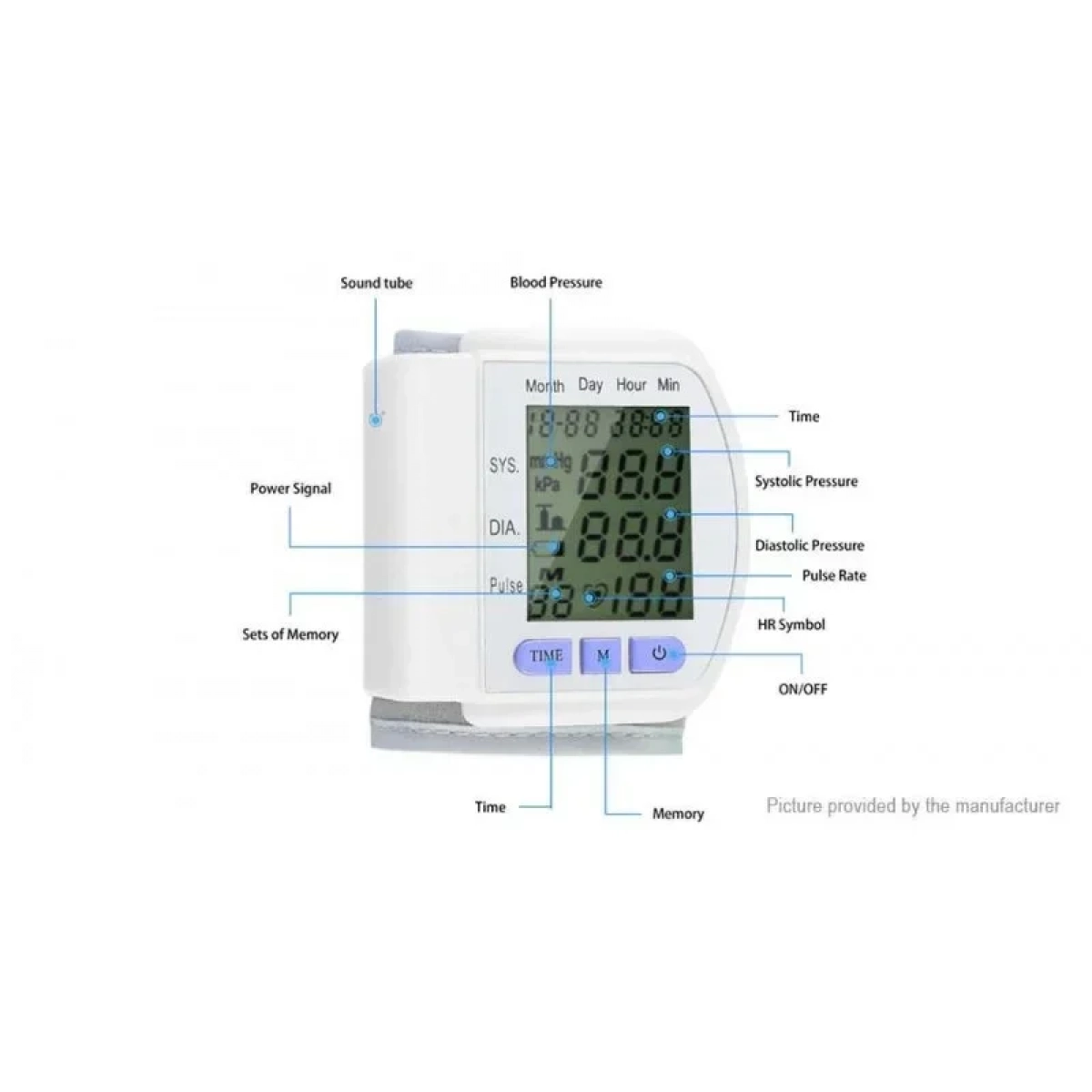 Πιεσόμετρο Καρπού CK-102S Blood Pressure Monitor