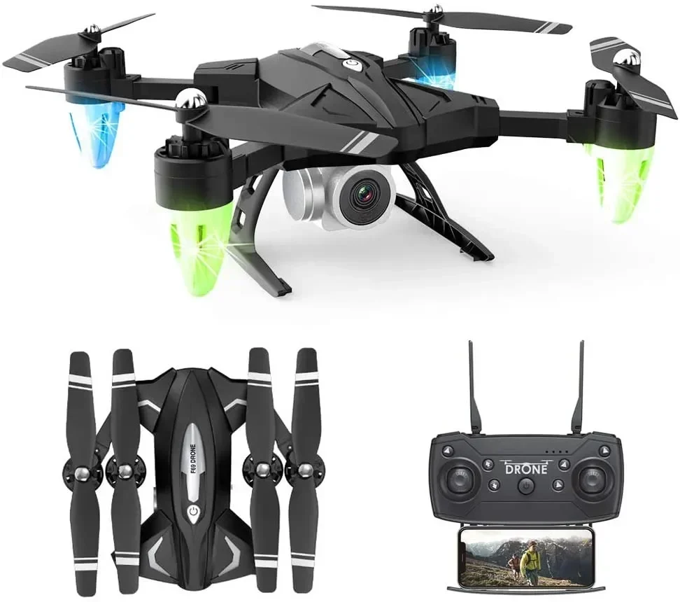Zheng Fei Toys Drone F69 Με Ενσωματωμένη Κάμερα Και Χειριστήριο