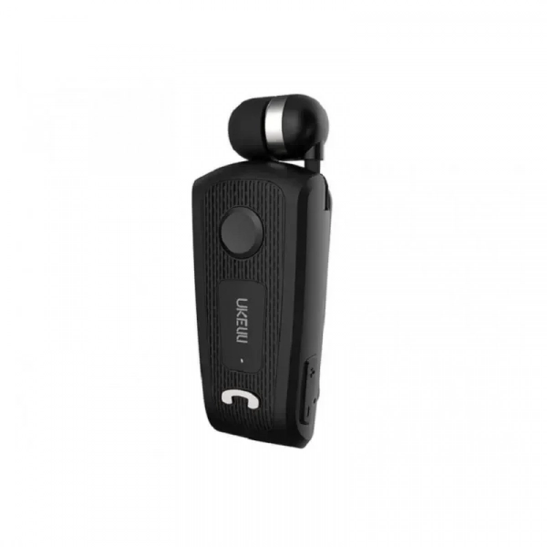 Handsfree UK E20 Bluetooth με Σύστημα Καλωδίου Περιέλιξης – Μαύρο