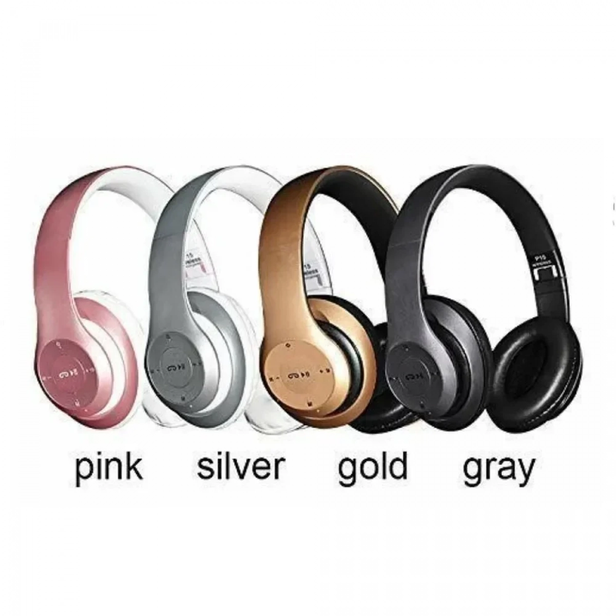 Future Elegant Wireless Headphones Flexible Noise Cancellation Musics Headphone P15, σε λευκό χρώμα