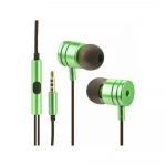 Ακουστικά Stereo Handsfree Με Μικρόφωνο – Πράσινο (EN50332-2)