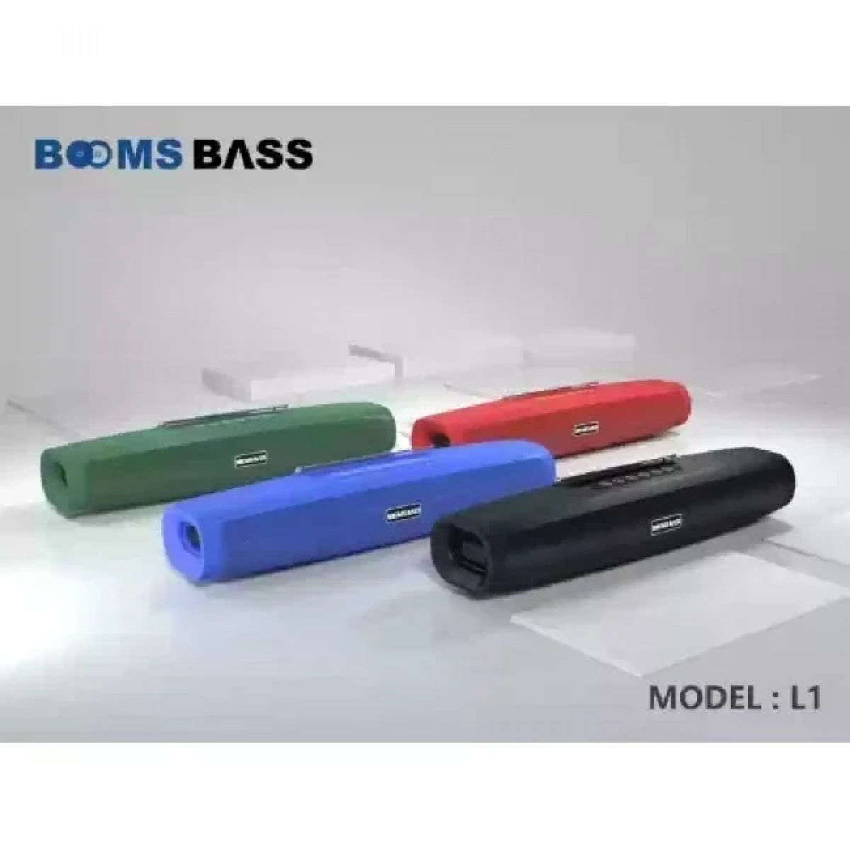 B-L1 Booms Bass Subwoofer Bluetooth Home Theatre Wireless Ηχείο Sound Bar - Μαύρο