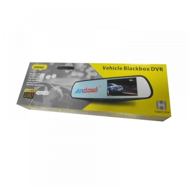 ANDOWL Καθρέφτης Αυτοκινήτου VEHICLE BLACKBOX DVR Q-A57