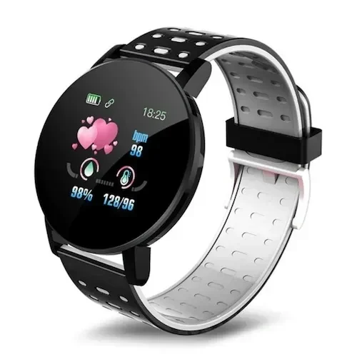 119 Plus Smart Bracelet Ip65 Waterproof Fitness Tracker Pedometer Fitness Tracker Smartwatch, Σε Λευκό Χρώμα